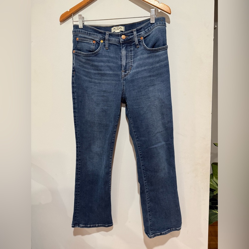 Madewell Women's Flare Jeans in Dark Blue Denim